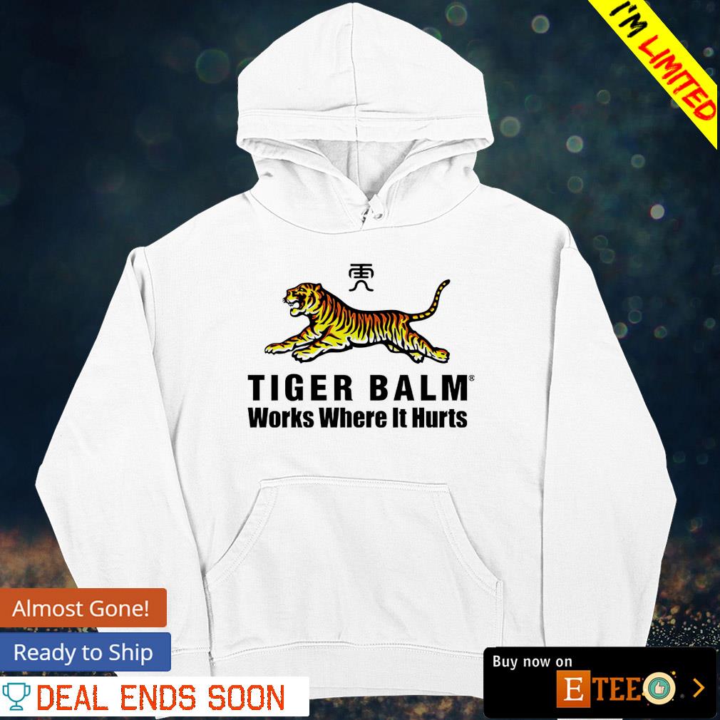 Tiger discount balm hoodie