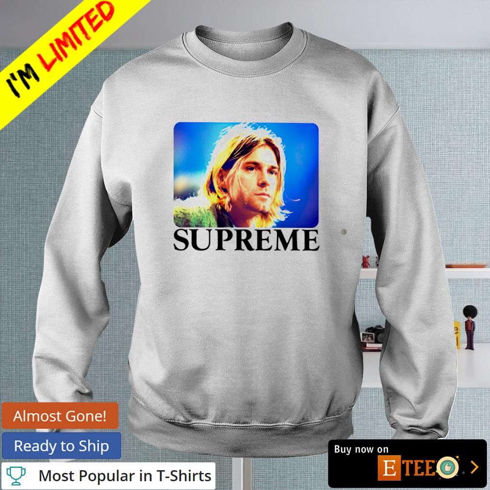 Kurt Cobain Supreme shirt, hoodie, sweater, long sleeve and tank top