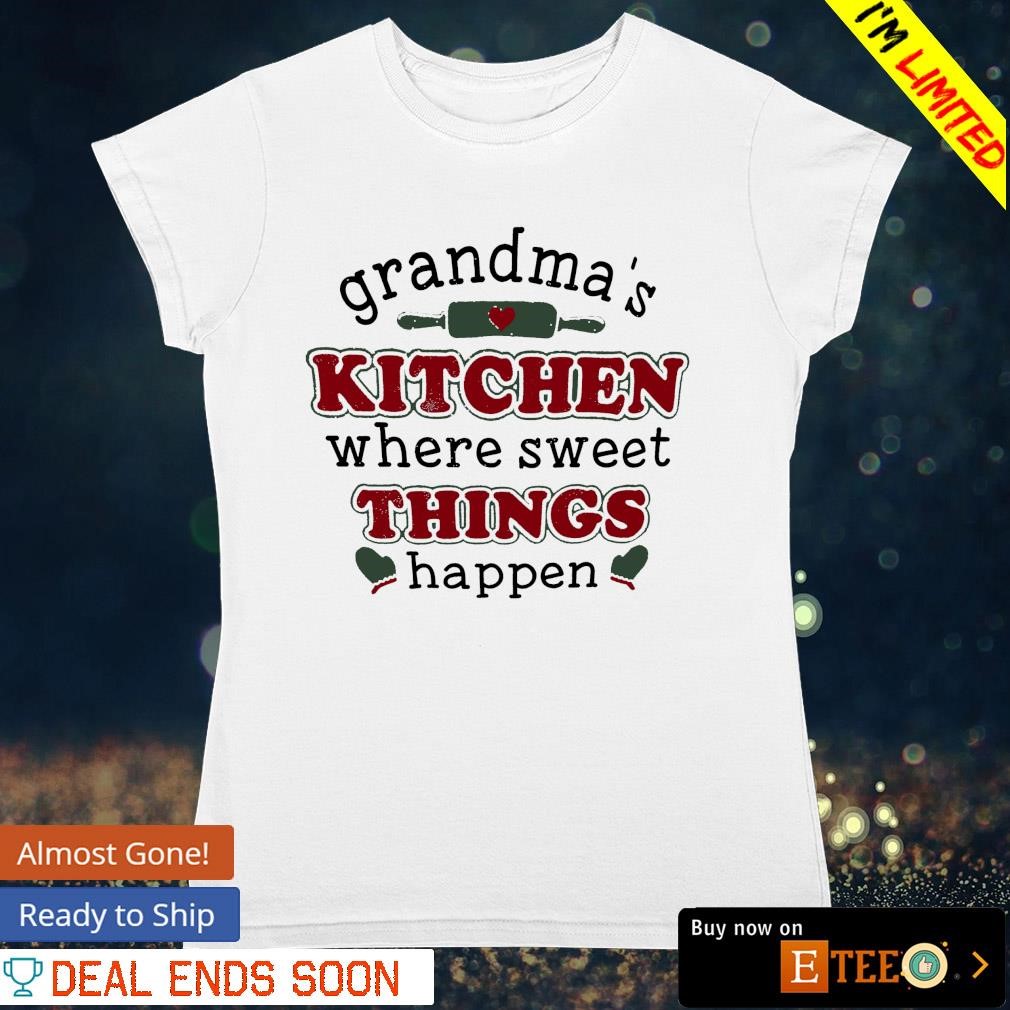 Grandma's Kitchen, Where Sweet Things Happen. Grandmas Kitchen Gift, |  Poster