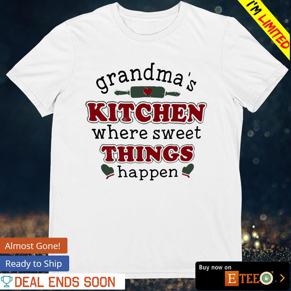 Grandma's Kitchen, Where Sweet Things Happen. Grandmas Kitchen Gift, |  Poster