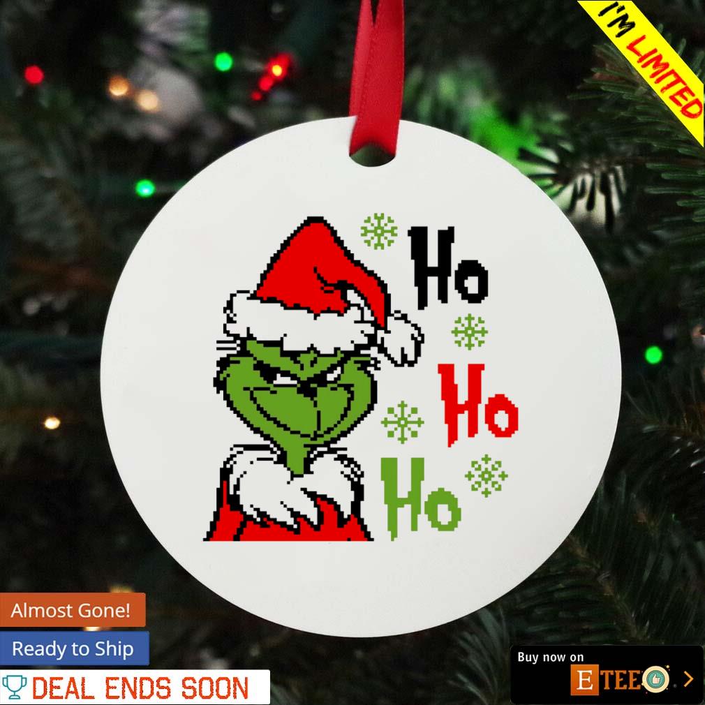 Grinch Ho Ho Ho Merry Christmas 2021 Ornament