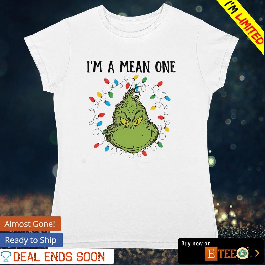 https://images.eteeclothing.com/2023/12/Grinch-Christmas-lights-Im-a-mean-one-sweater-ladies-tee.jpg