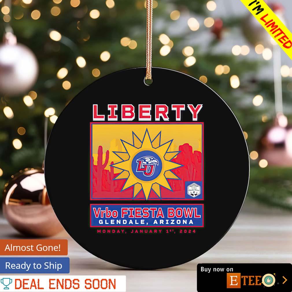 Liberty Flames 2024 Vrbo Fiesta Bowl ornament, hoodie, sweater, long