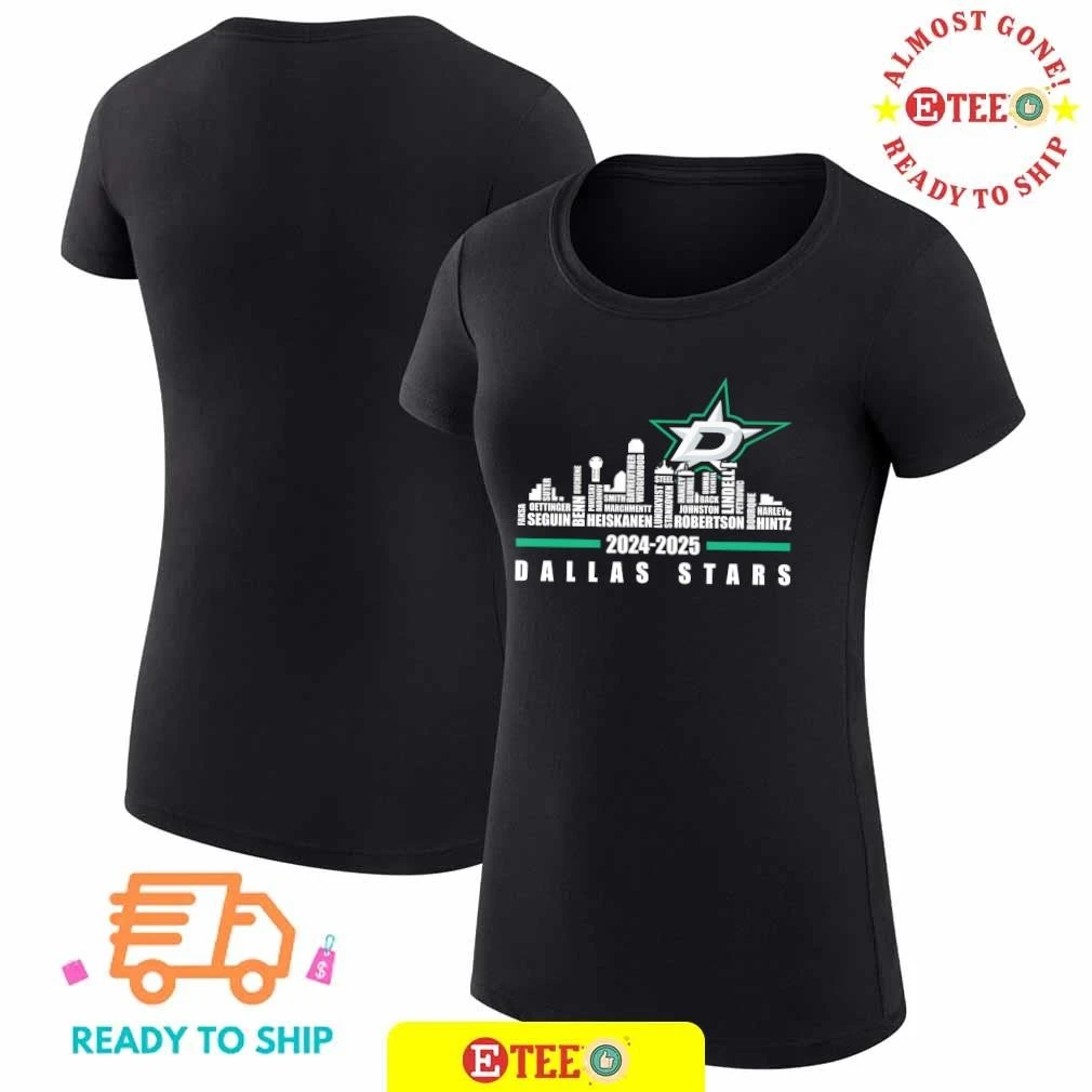 Adult 2025 WNBA All-Star Indy Angus T-Shirt in Black by