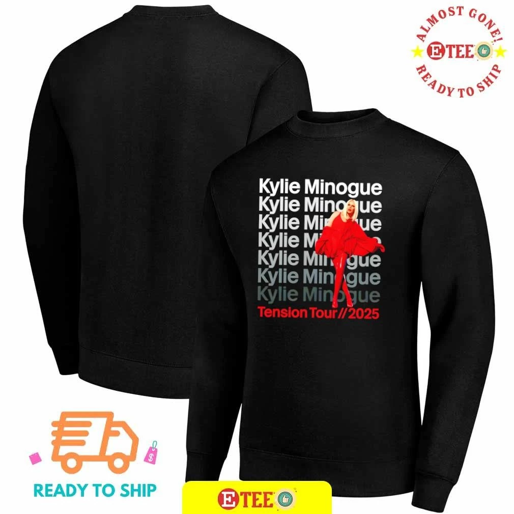 Kylie Minogue 2025 Tension Tour shirt, tee, hoodie & Apparel