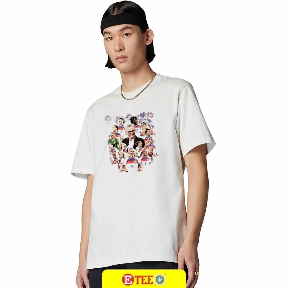 tシャツ EUROS FOOTBALL SHIRT レディース LAT Ladies Fine Jersey Short Sleeve Football Tee (3537