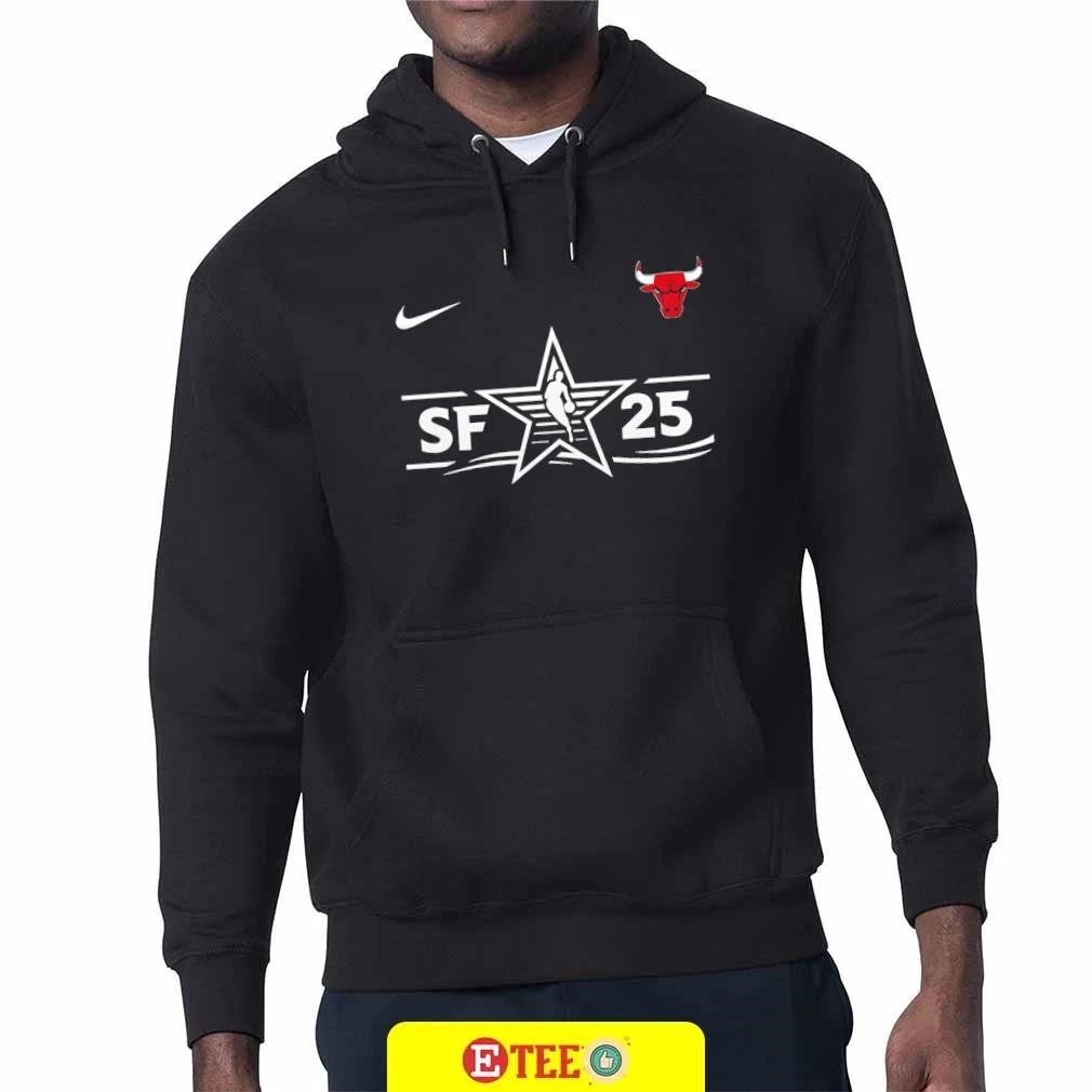 Chicago Bulls 2025 NBA All Star 2-sided t-shirt