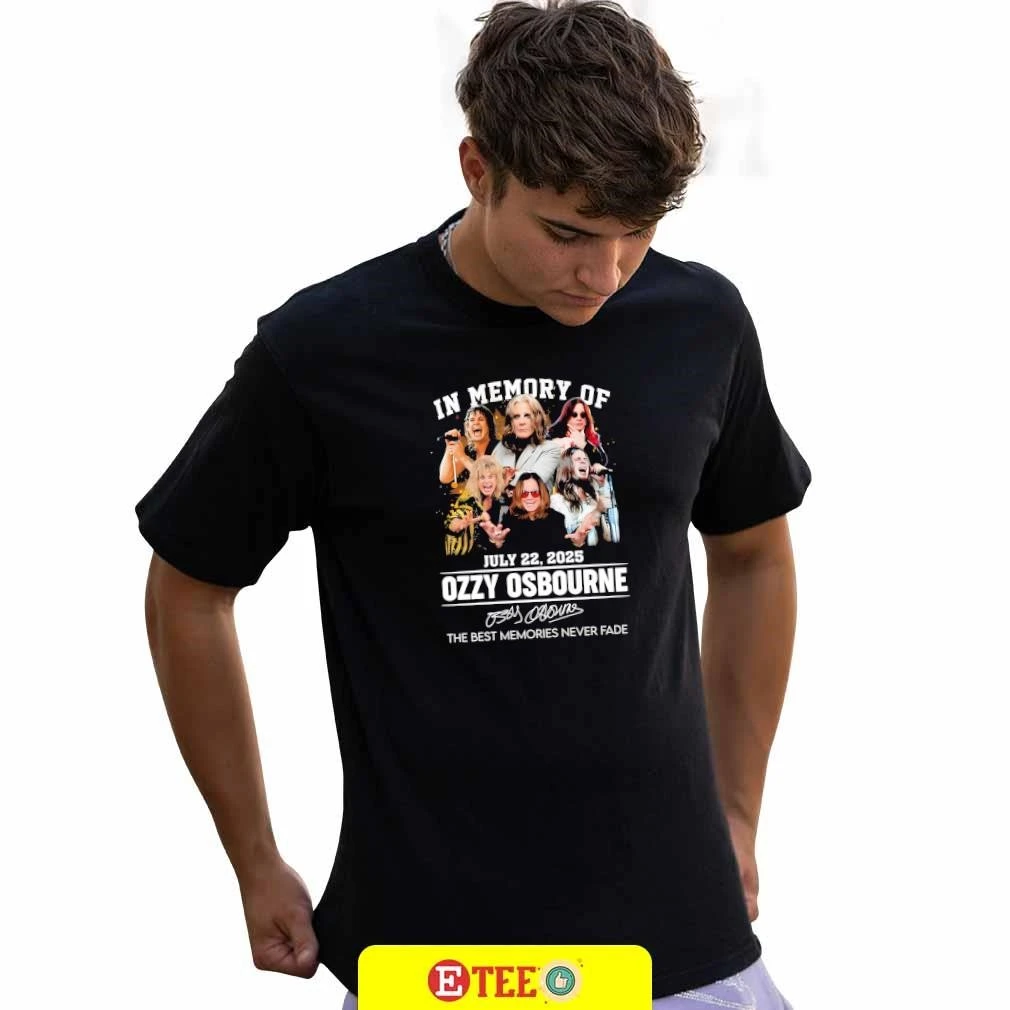 キヒョン　Moments of November Tシャツ Trade | Ozzy Osbourne 77th Anniversary 1948-2025 'Thank You