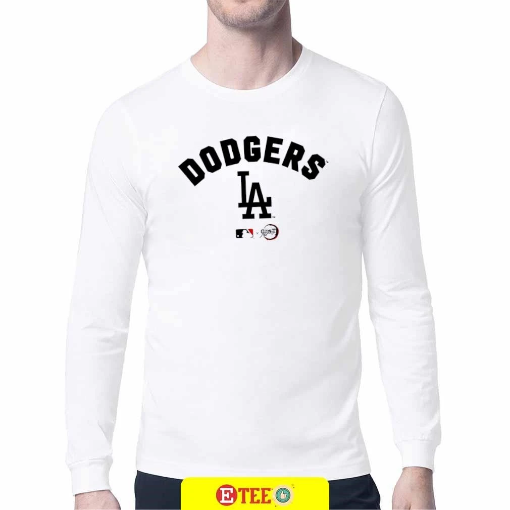 LA Dodgers Shohei Ohtani x Demon Slayer 2 sided t-shirt