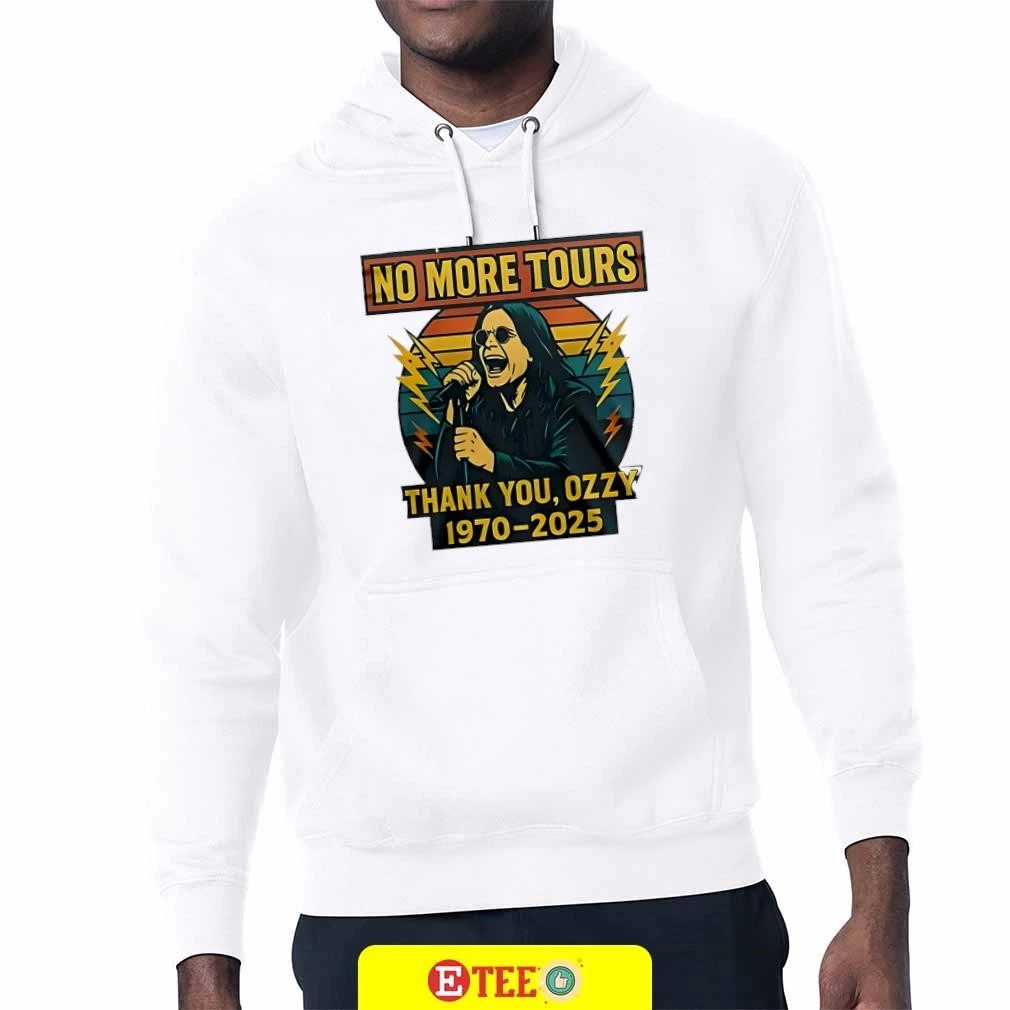 Rip Ozzy Osbourne No More Tour 2-sided t-shirt