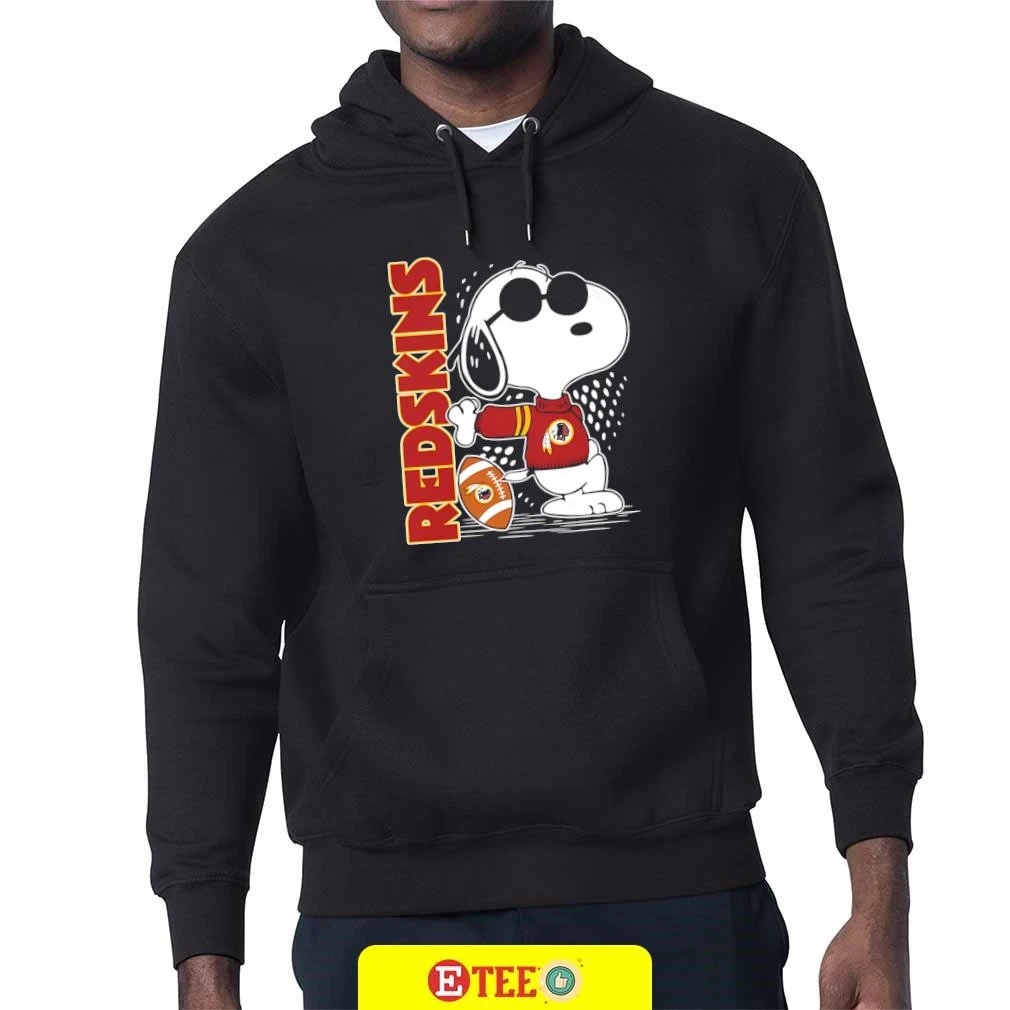 80s USA製 REDSKINS×SNOOPY NFL スウェット スヌーピー Vintage Washington Redskins Snoopy Cartoon Football