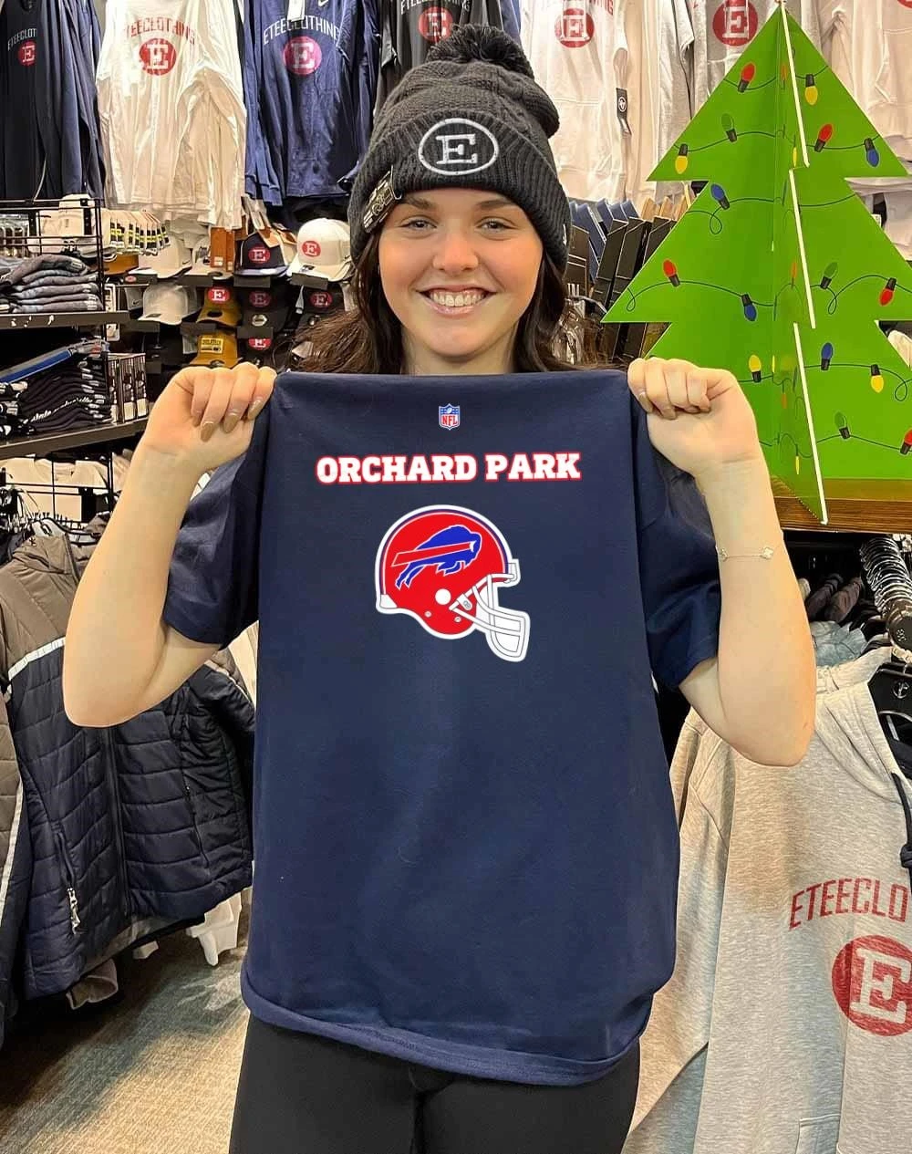 2025 Buffalo Bills Red Helmets Orchard Park Highmark Stadium