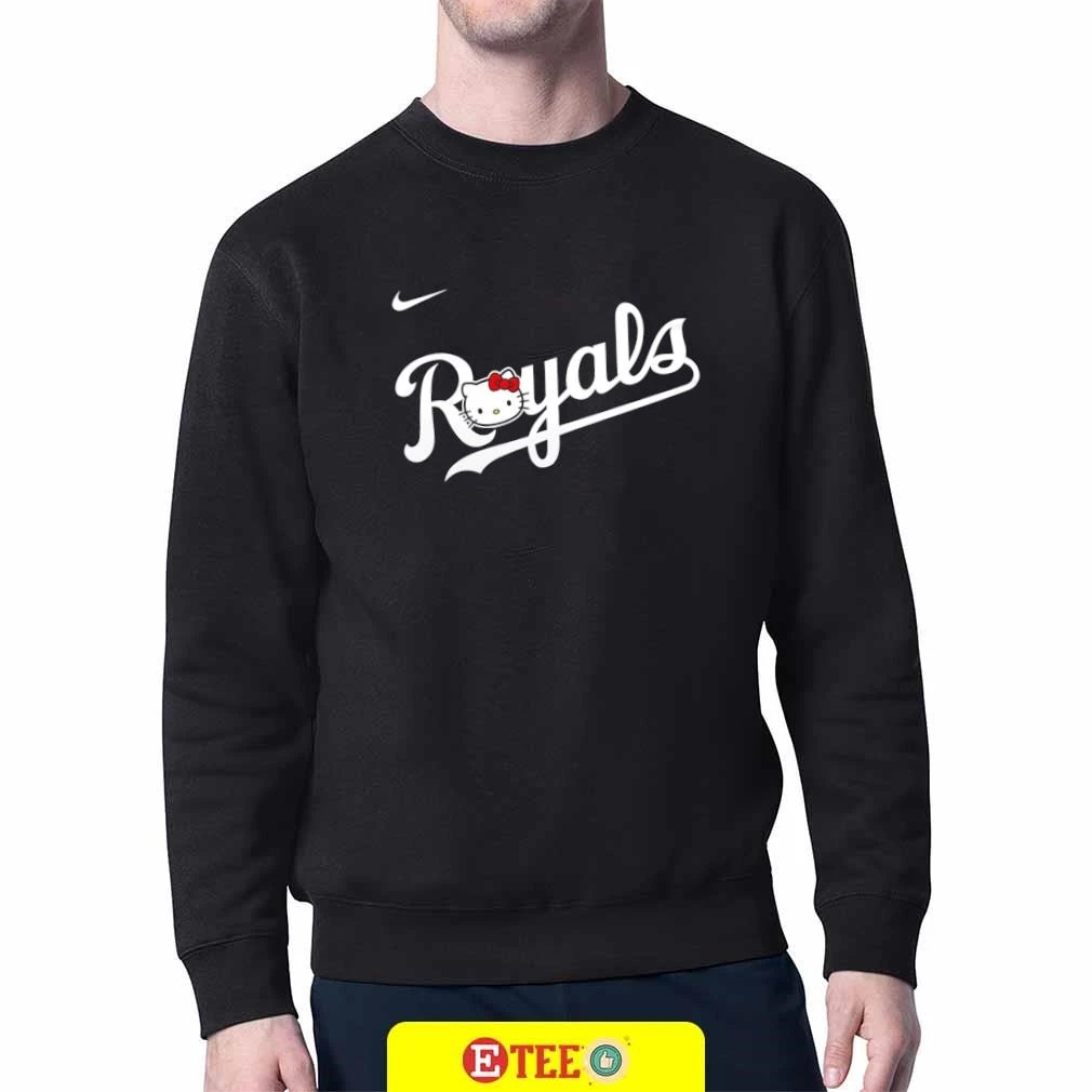 2025 Kansas City Royals x Hello Kitty 2-sided t-shirt