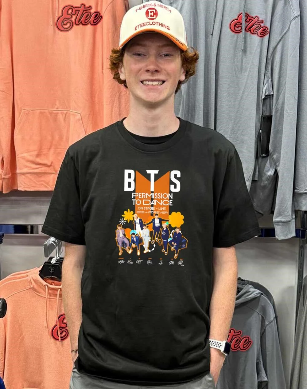 BTS PERMISSION TO DANCE ON STAGE Tシャツ　S Permission to Dance on Stage - BTS Ptd on Stage - Bts Shirt