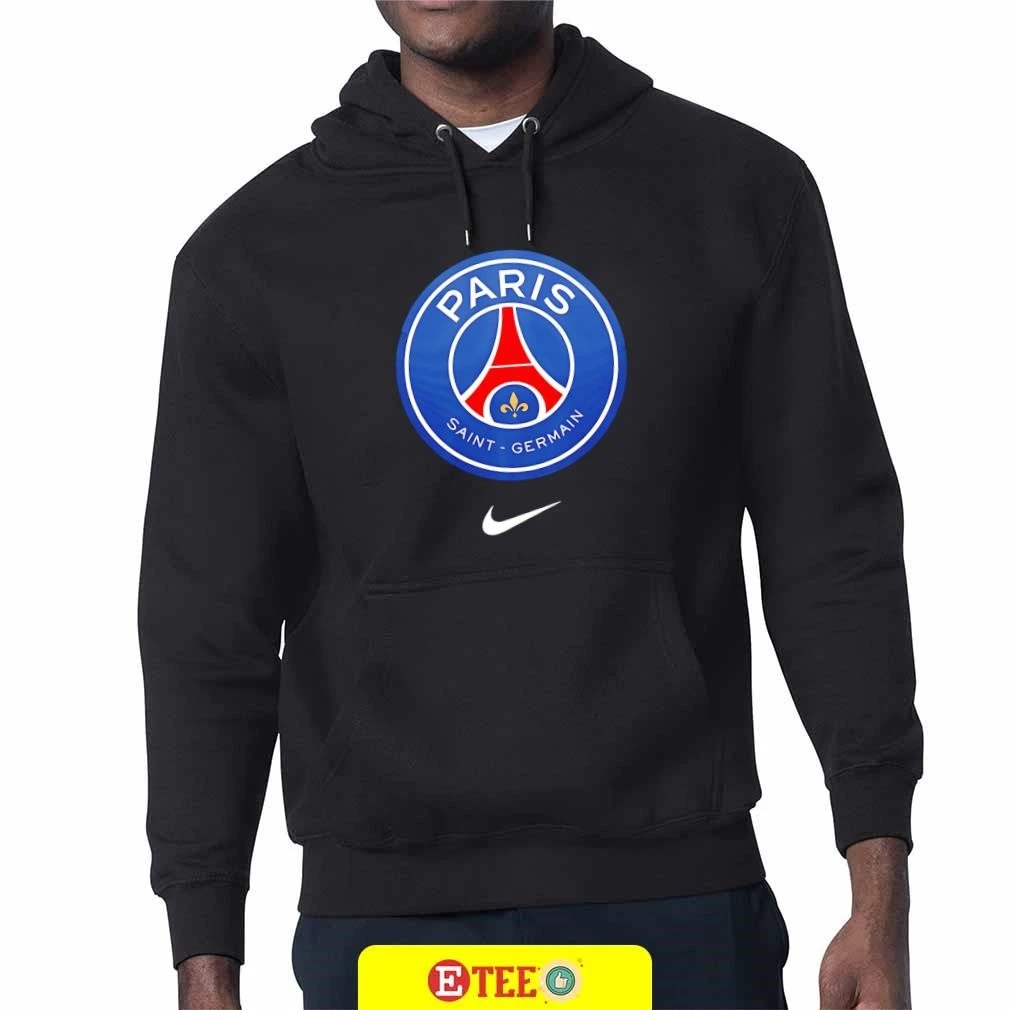 トップス Paris Saint-Germain TWO TIER LOGO HOODIE Jordan x Paris Saint-Germain Logo Fleece Pullover Hoodie