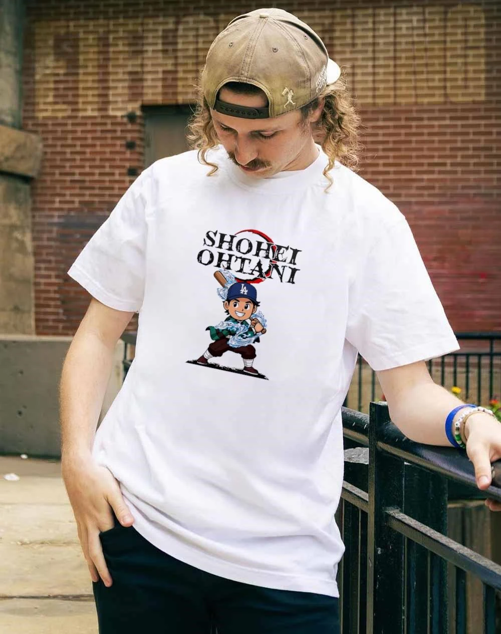 OHTANI 17 DODGERS XL Tシャツ鬼滅の刃コラボ アニメ『鬼滅の刃』とMLBのコラボ商品を3月18日よりMLB Shopほか