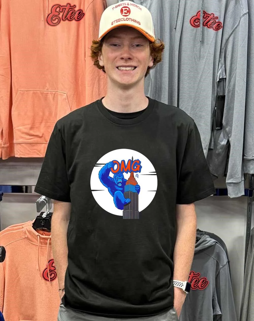 New York Mets x King Komg 2-sided t-shirt, tee, hoodie & Apparel